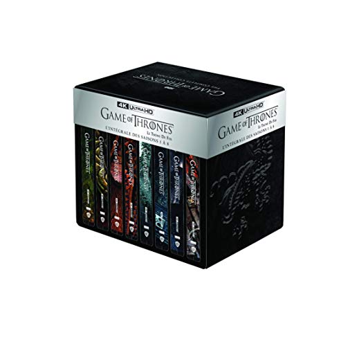 Game Of Thrones Saisons 1 à 8 Coffret Steelbook Blu-ray 4K Ultra HD